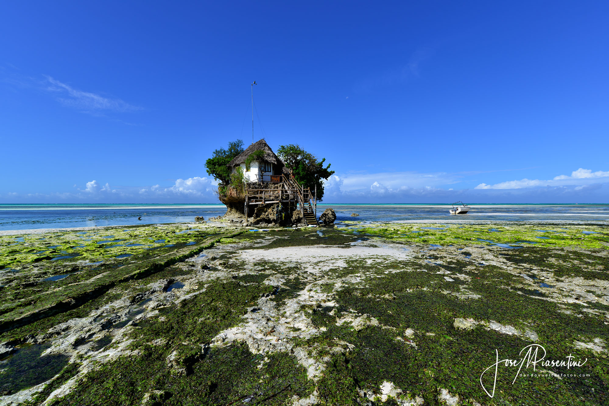 Pingwe Beach and the Rock Restaurant Zanzibar