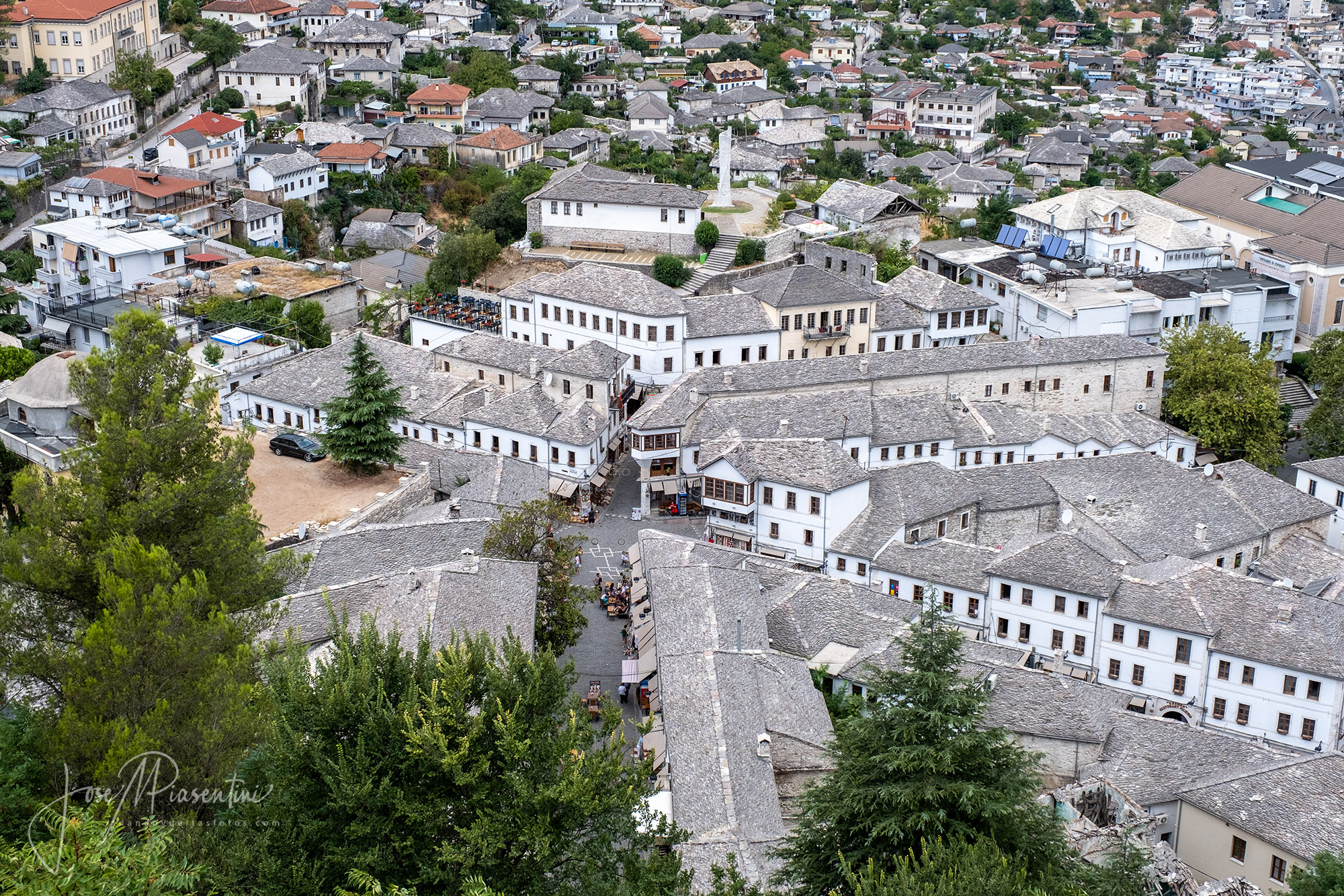 view of Gjirokastra