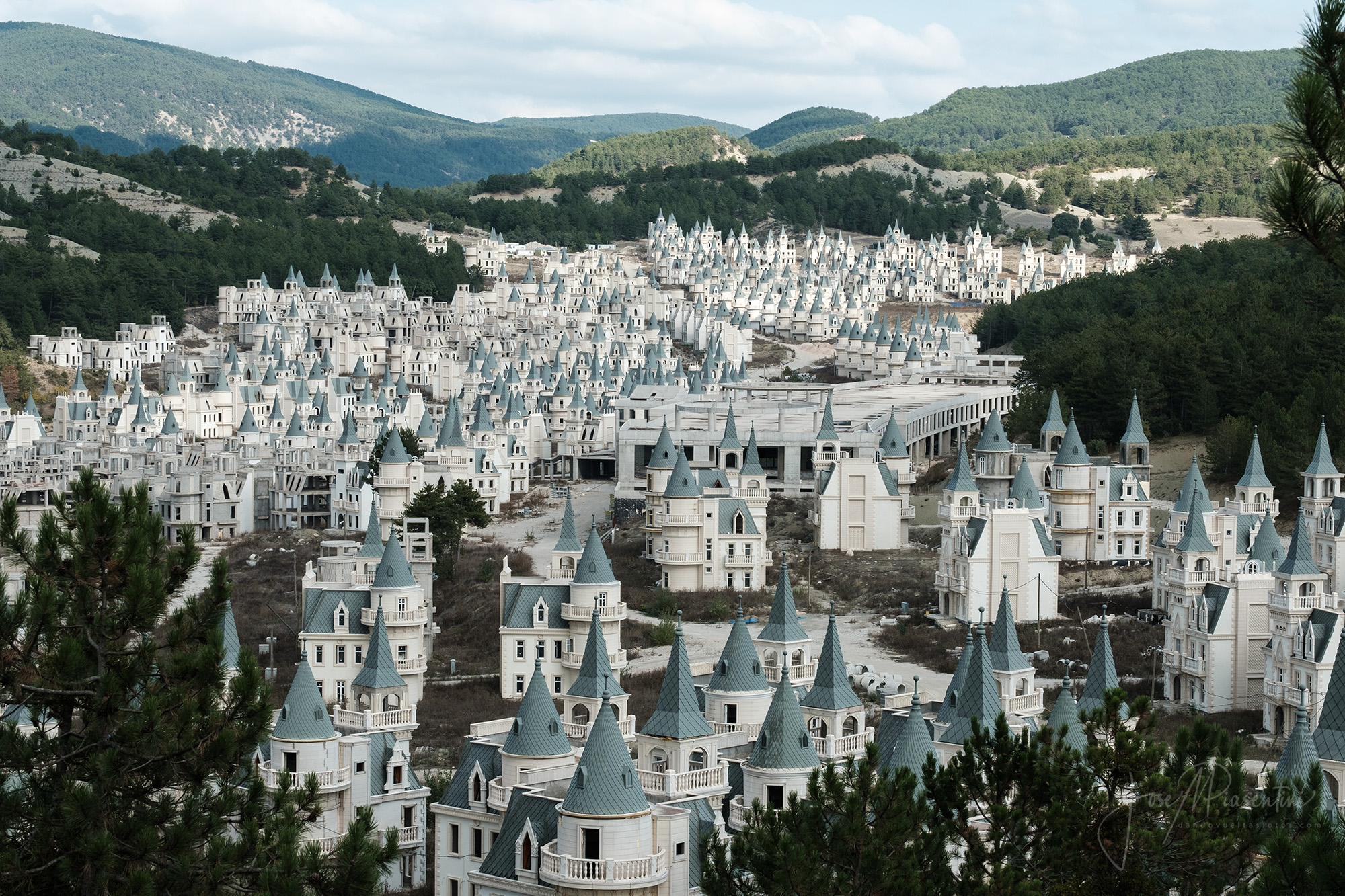 El pueblo fantasma de Disney en Turquia