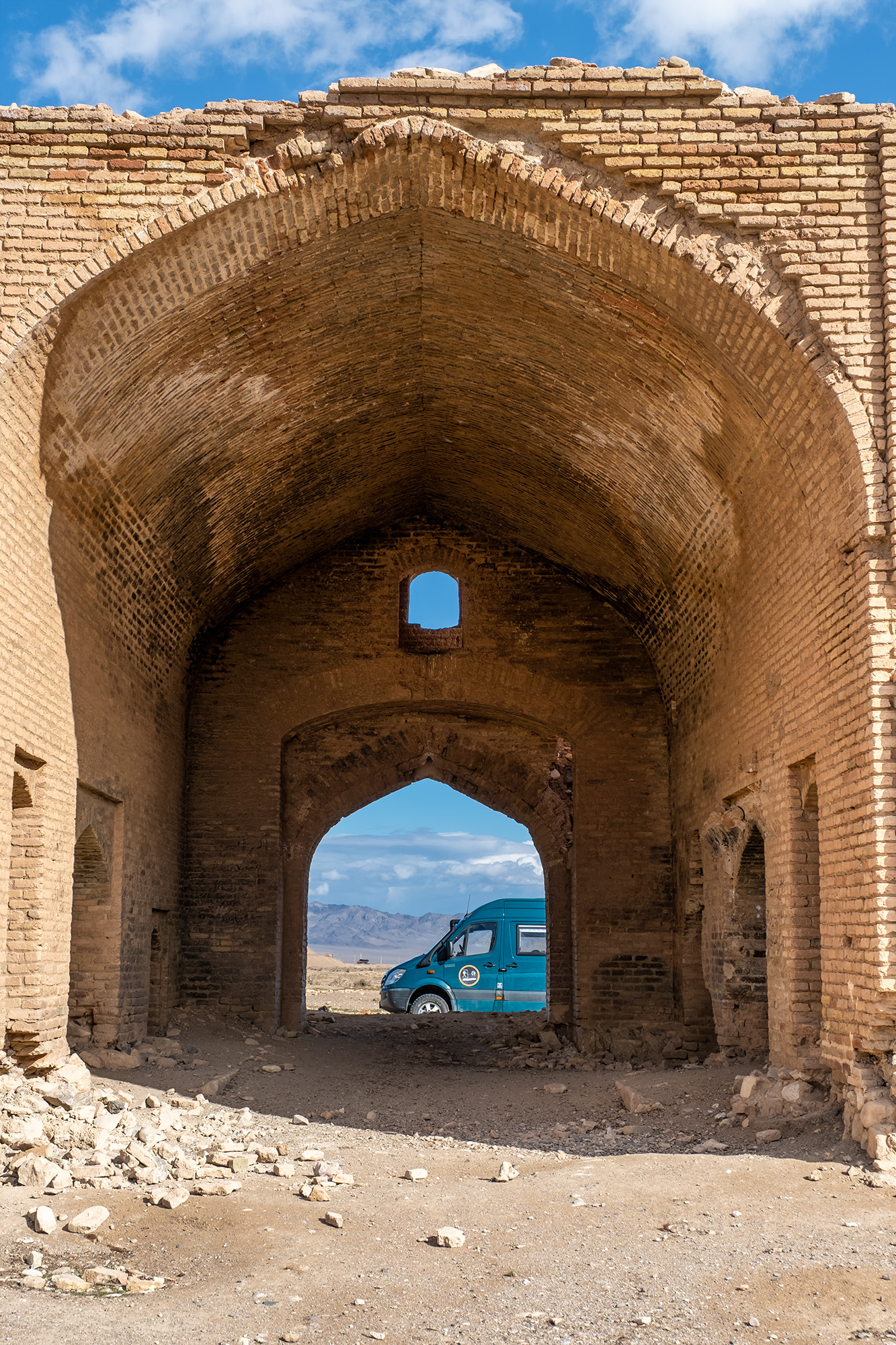 viajar a Irán en tu propia furgoneta