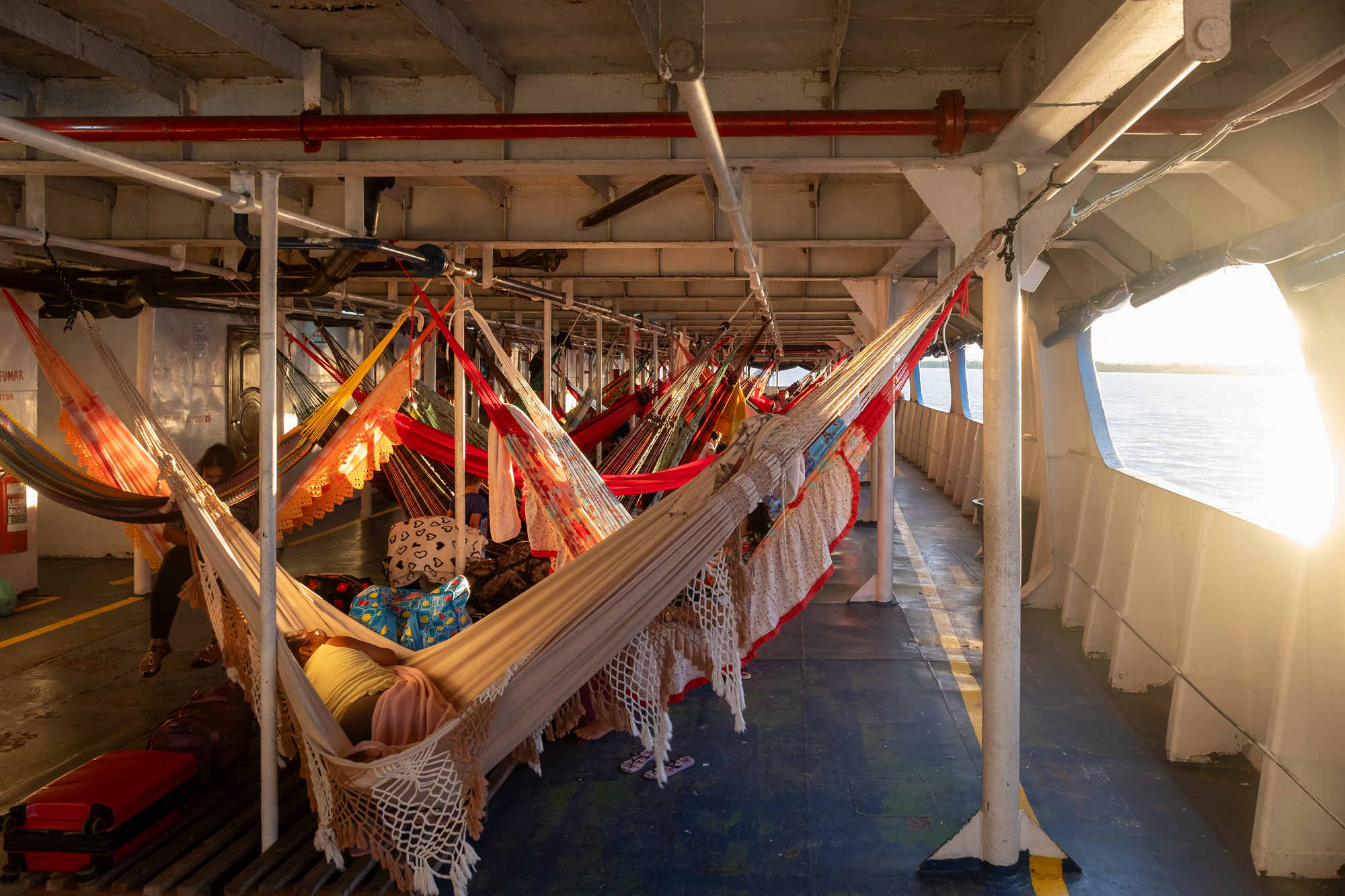 Viajar con tu camper en barco entre Manaus y Belém